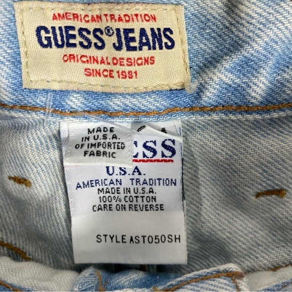 Vintage Guess jeans Triangle patch pocket Made in USA - Picture 11 of 12